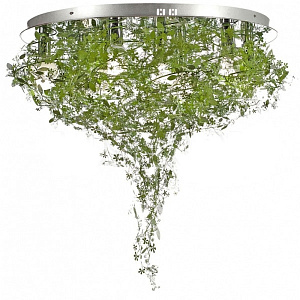 Люстра LuceSolara 9010/9PL E27*60W GREEN 000000000001149688