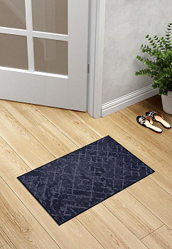 Коврик универсальный 50x80см LUCKY Ночь черный 100% полиэстер 000000000001211040