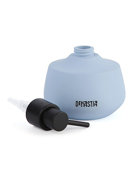Диспенсер для жидкого мыла DE'NASTIA SOFT COLLECTION голубой полирезина 000000000001215861