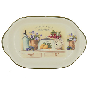 Блюдо Шубница В саду Agness, 28?17.5?4.5 см 000000000001163133