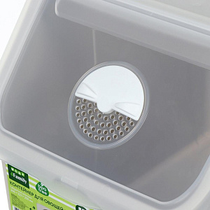 Контейнер для овощей 14л ПОЛИМЕРБЫТ пластик 000000000001212461