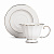 Пара чайная LAGARD 220мл чашка + блюдце фарфор SH08086 000000000001219866