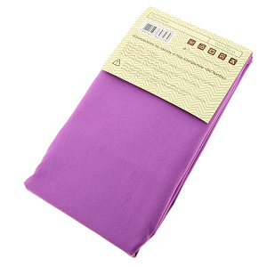 Простынь DE'NASTIA 150х215см лаванда 100%Микрофибра C010306 000000000001109592