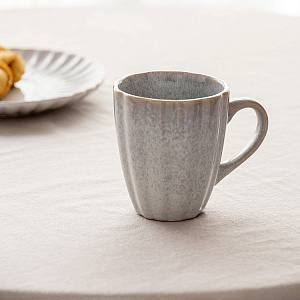 Кружка 585мл LUCKY Ракушка белый керамика 000000000001220852