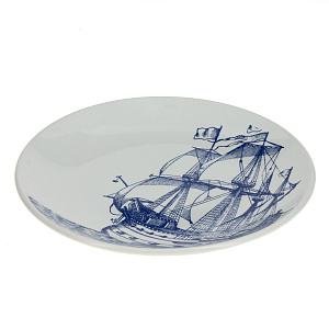 Тарелка Соната Океан Кубаньфарфор, 22 см 000000000001172264