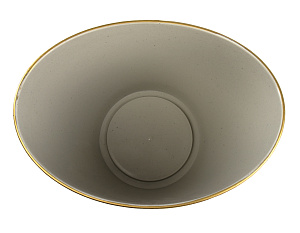 Кашпо 24,5х17,5х15см Vintage конус микс пластик 000000000001216373