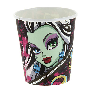 Бумажный стакан Монстр Хай, 210мл, 10 шт. 000000000001114613