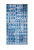 Коврик универсальный 80x150см LUCKY Мозаика синий 100% полиэстер 000000000001211049