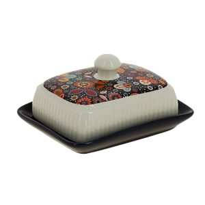 Масленка 17,9x13,2x8см Узоры Доломит M56094 000000000001195629