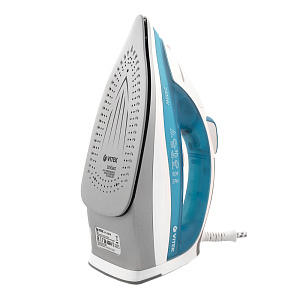 Утюг VITEK VT-1264 мощность 2400Вт. Подошва керамика. Паровой удар. Вертикальное отпаривание. Система самоочистки. Вращение шнура 000000000001193144