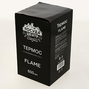 Термос FLAME 600мл пластик/нержавеющая сталь PC05356 Термос FLAME 600мл пластик/нержавеющая сталь PC05356 000000000001200015