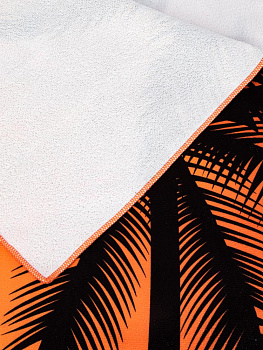 Полотенце пляжное 70х140см Закат микрофибра полиэстер 000000000001227519