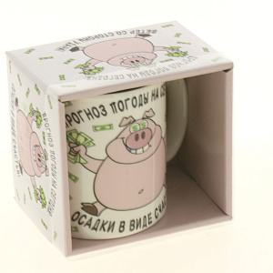 Кружка,прогноз погоды на сегодня-счастливые осадки,350мл,136-08030 000000000001180192