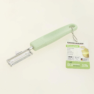 Овощечистка FACKELMANN ECOLUTION вертикальная нержавеющая сталь биопластик 000000000001207729