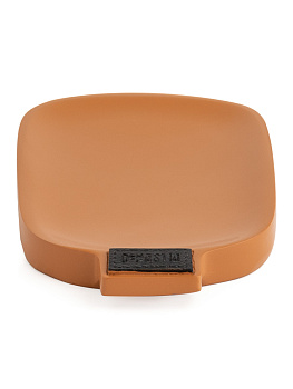 Мыльница DE'NASTIA Джинс эффек коричневый полирезина 000000000001214360