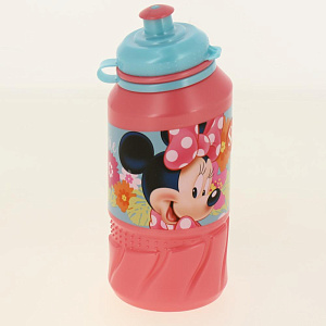 Бутылка спортивная 420мл STOR Минни Маус Цветы пластик 266734/23731 000000000001193647