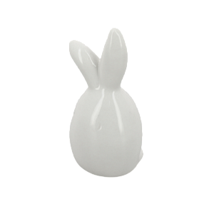 Фигура декоративная "Заяц" белый керамика R011247 000000000001200365