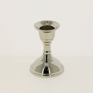 Подсвечник аллюминиевый для 1 свечи выс. 8 см 000000000001108826