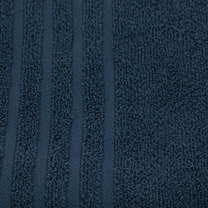 Полотенце махровое жаккард, 70х130 см, синийD000174 000000000001195788