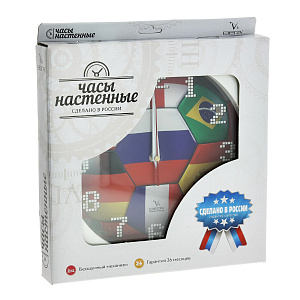 Настенные часы Футбол Вега 000000000001169188