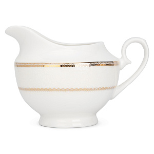 Сервиз чайный 15 предметов Анжелика с золотом фарфор 000000000001219765