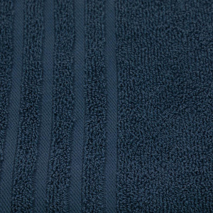 Полотенце махровое жаккард, 70х130 см, синийD000174 000000000001195788