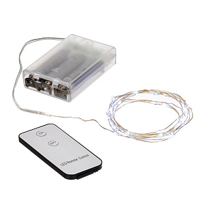 VEGAS Электрогирлянда Нить 20LED 2м хол.55105 000000000001180333