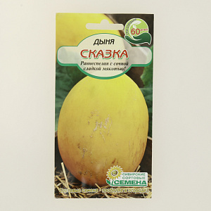 Семена Дыня Сказка 0,5г Р (ссс) ЛИДЕР ПРОДАЖ! УТ000006274 пакет 000000000001195364