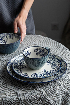 Тарелка обеденная 26,8см ND PLAY Орнамент фарфор 000000000001210964