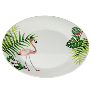 Тарелка Фламинго МФК-ПРОФИТ, 19 см 000000000001174880