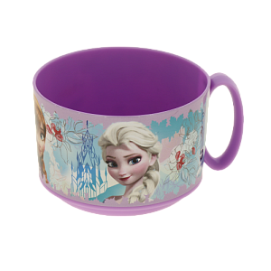 Кружка пластиковая 450мл для СВЧ Холодное сердце Цветы Stor 274721/86827 000000000001193193