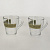 Набор чайных кружек 2шт 250мл ПРОМСИЗ Барокко стекло 000000000001200655