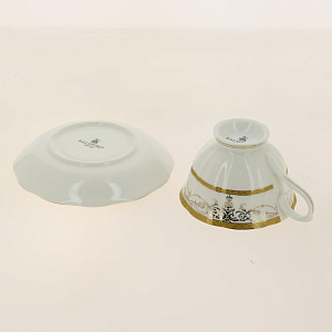 Чайная пара (чашка 220мл) BALSFORD Паллада Энигма подарочная упаковка фарфор 000000000001193927