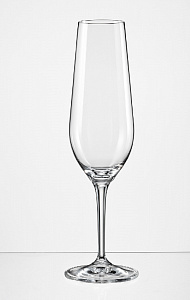 Набор бокалов для шампанского 2шт 200мл BOHEMIA CRISTAL Амороссо стекло 000000000001136429