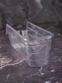 Органайзер для холодильника 32х7,5х8см FACKELMANN L одно-секционный мини пластик 000000000001188018