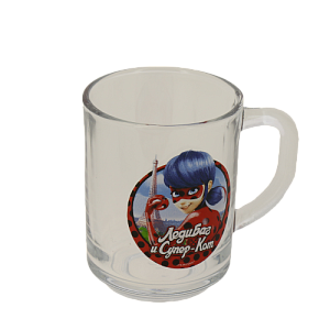 Кружка 250мл ND PLAY Леди Баг и Супер Кот Париж стекло 000000000001193227