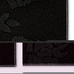 Ковер универсальный 120х180см LUCKY ОРНАМЕНТ шоколадно-бежевый хрустальный бархат 000000000001222879