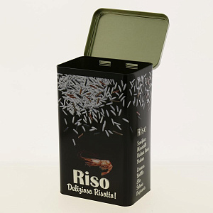 Банка для сыпучих продуктов 2,7л НОВЫЙ АРГУМЕНТ Микс Мука Макароны Рис Мюсли мет 000000000001105551