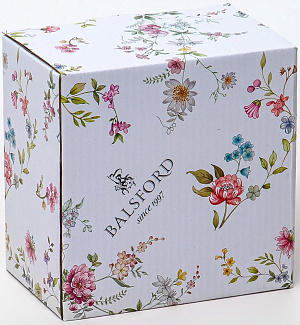 Набор салатников 2шт 280мл/560мл BALSFORD Франсуаза пластиковая крышка подарочная упаковка фарфор 000000000001203946