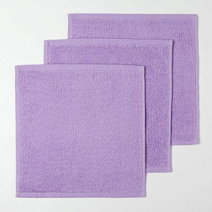 Набор махровых полотенец 3шт-30х30см ЭТЕЛЬ Happy плотность 340гр/м хлопок 000000000001210463