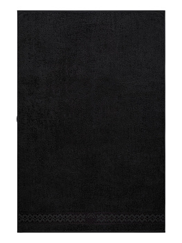 Полотенце 100х150см DE'NASTIA ТАЛИСМАН 1 черный хлопок-100% 000000000001215360