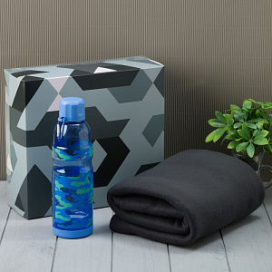 Подарочный набор LoveLife "Для самого лучшего" (плед 150х130см + бутылка) 4761978 000000000001200172