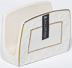 Салфетница 10см BALSFORD НЕЖНОСТЬ подарочная упаковка фарфор 000000000001207526