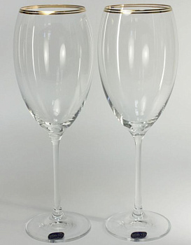 Набор бокалов для вина 2шт 450мл BOHEMIA Cristal Грандиосо 000000000001172575