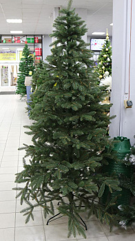 Ель искусственная 220см БИФОРЕС Дриада литая темно-зеленый ПВХ 000000000001214449