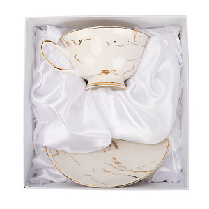 Пара чайная LAGARD 200мл/блюдце фарфор SH08068 000000000001220546