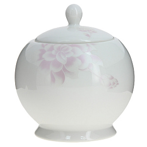 Сахарница 500мл ESPRADO Peonies костяной фарфор 000000000001168735