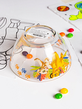 КОРОЛЬ ЛЕВ Салатник 13см ОСЗ Гладкий стекло 000000000001205451