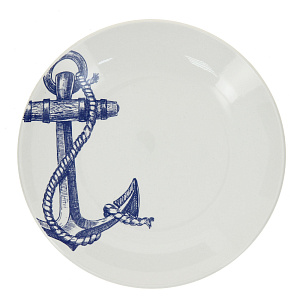 Тарелка Соната Океан Кубаньфарфор, 19 см 000000000001172261