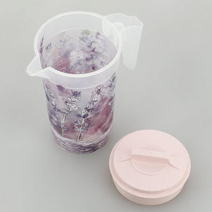 Кувшин Лаванда Полимербыт, 1.2л 000000000001151219